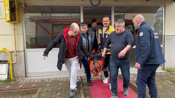Samsun’da ev yangını: 1 kişi ağır yaralandı