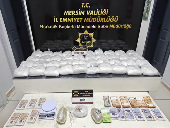 Mersin’de uyuşturucu operasyonu: 11 şüpheli tutuklandı