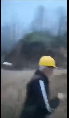 Giresun’da heyelan; sondaj makinesi toprak altında kaldı