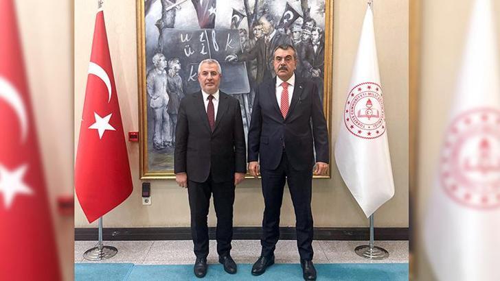 Bakan Tekin, ÖSYM Başkanı Ersoy'u kabul etti