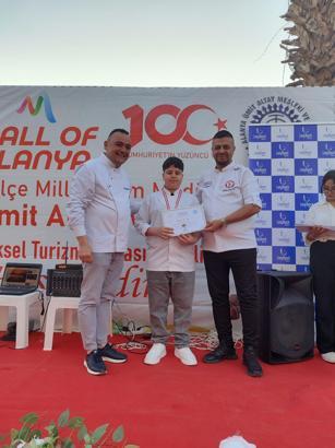 Samandağlı genç aşçılar alanya'da ödülleri topladı