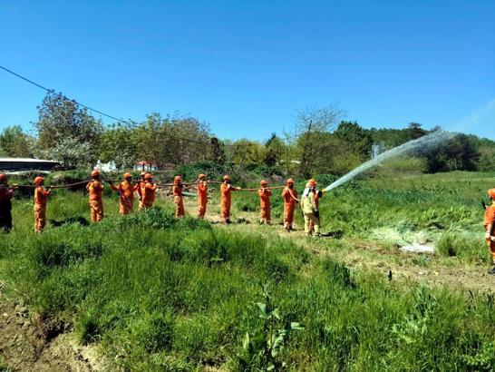 EDAK orman yangınları eğitimini bitirerek, akreditasyon sürecini tamamladı
