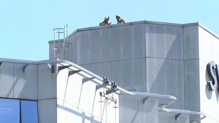 Beşiktaş'ta 20 katlı otelde yangın paniği