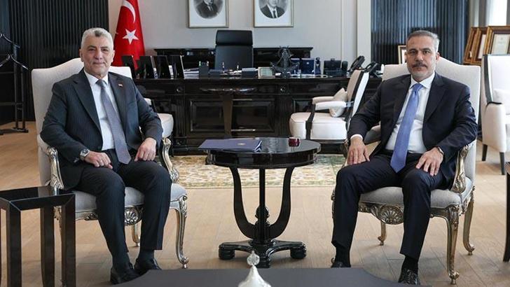 Bakanlar Fidan ve Bolat bir araya geldi