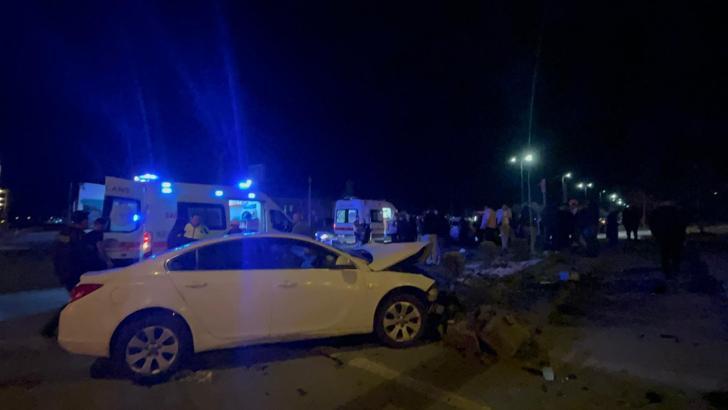 Kayseri'de iki otomobil çarpıştı: 4 yaralı