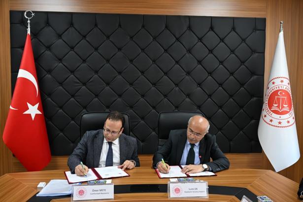 Malatya'da hükümlülerin kamuda hizmet vermesi için protokol imzalandı