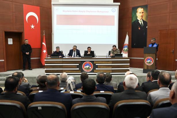 Kayseri’de ‘Kent Güvenlik Danışma Kurulu Toplantısı’ gerçekleştirildi