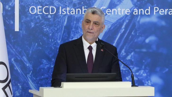 Bakan Bolat OECD 'Kritik Mineraller Forumu'nda konuştu