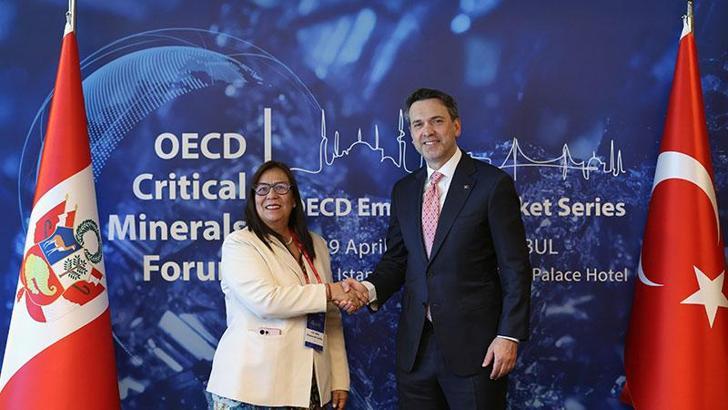 Bakan Bayraktar, Peru Çevre Bakanı Castillo ile bir araya geldi