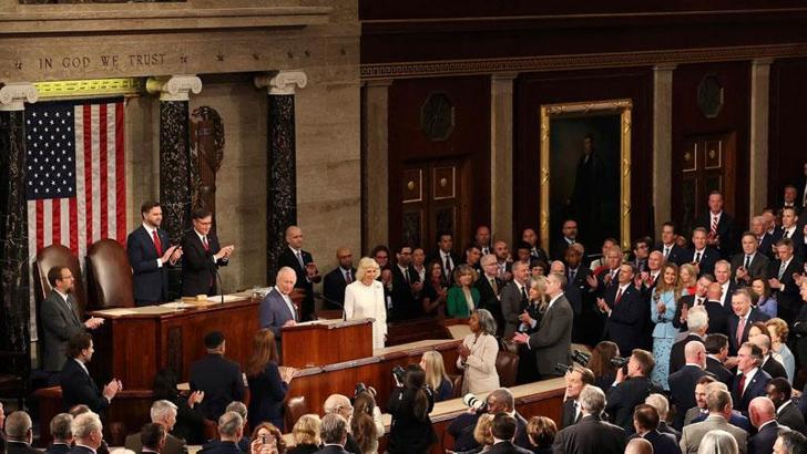 İngiltere Kralı Charles, ABD Kongresi’ne hitap etti