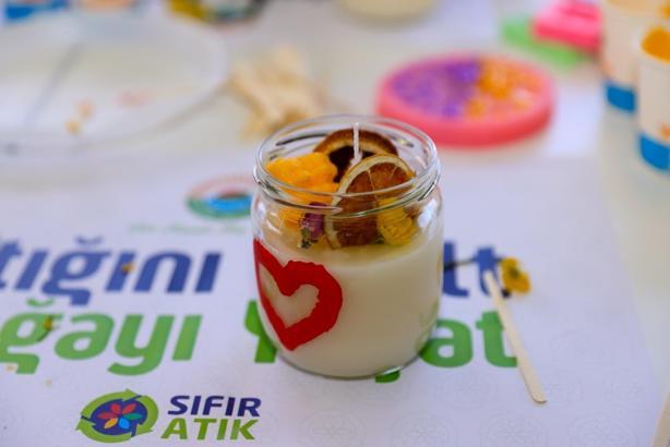 İlkadım’da cam atıklar değerlendi