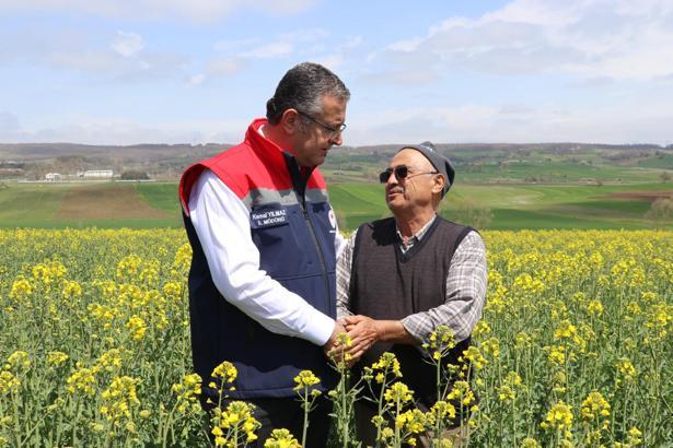 Samsun’da ayçiçeği ve kuru fasulye tohumları üreticilere teslim edildi