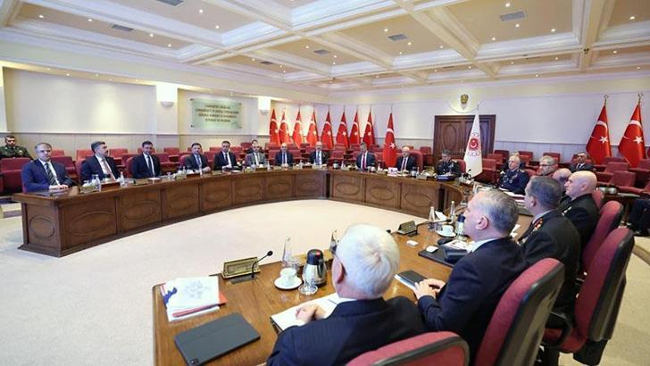 MSB'de 'Savunma Sanayisi Değerlendirme Toplantısı'