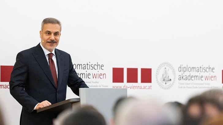 Bakan Fidan, Viyana Diplomasi Akademisi’nde düzenlenen konferansta konuştu