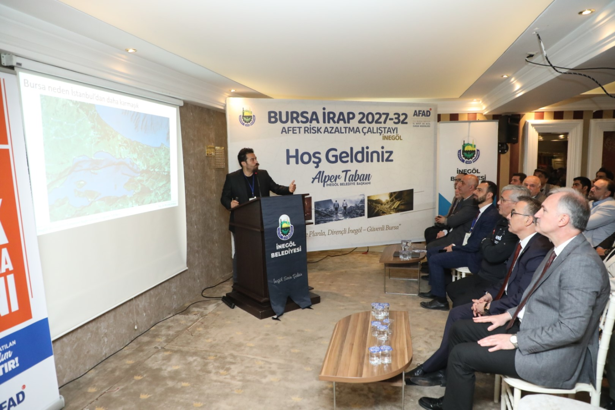 İnegöl’de Afet Risk Azaltma Çalıştayı gerçekleştirildi