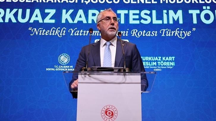 Türkiye'ye yatırım yapan 22 firmaya Turkuaz Kart