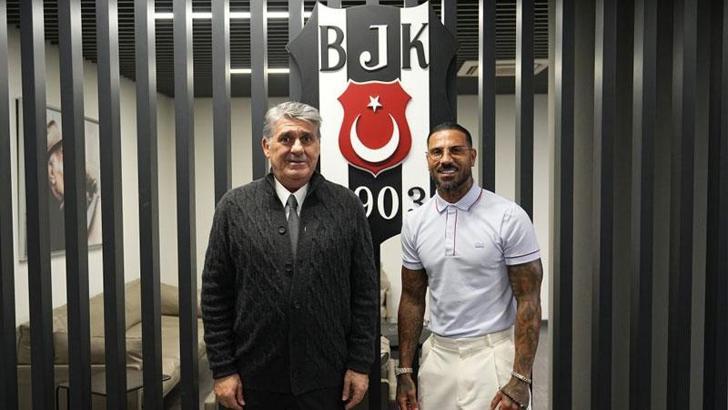 Ricardo Quaresma’dan Beşiktaş'a ziyaret
