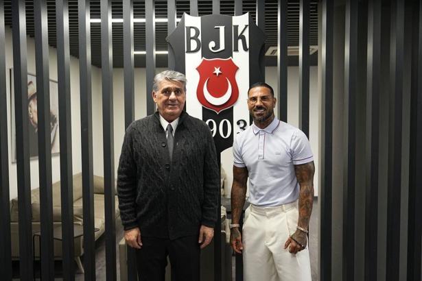 Ricardo Quaresma’dan Beşiktaş'a ziyaret
