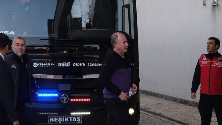 Beşiktaş kafilesi, Gaziantep’e geldi