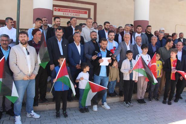 Şırnak’ta STK’lardan Sumud Filosu’na saldırıya tepki