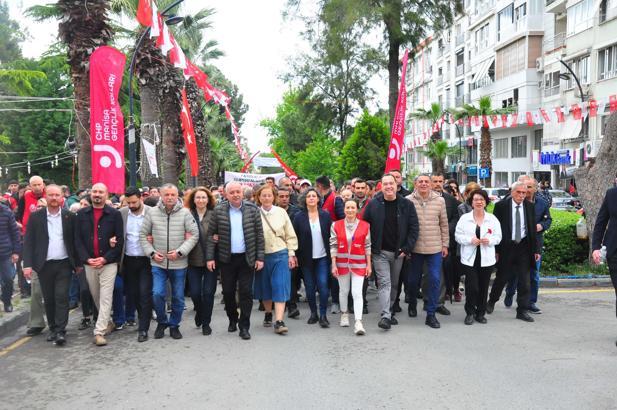 Manisa'da 1 Mayıs Emek ve Dayanışma Günü kutlandı