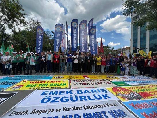 Batman'da 1 Mayıs kutlandı