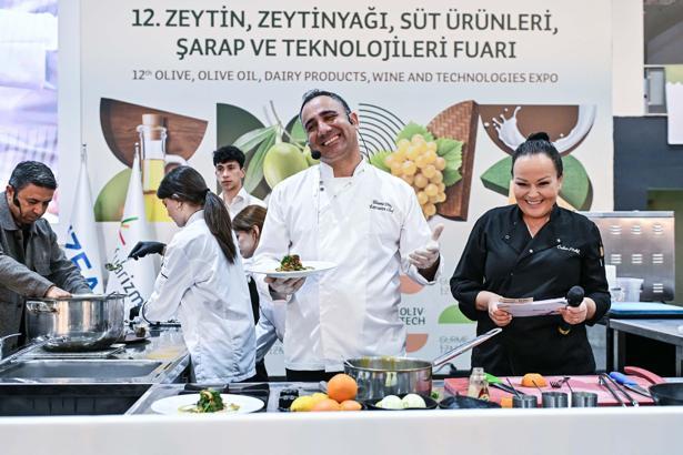 Olivtech Fuarı’nda Ege’nin gastronomik mirası ele alındı