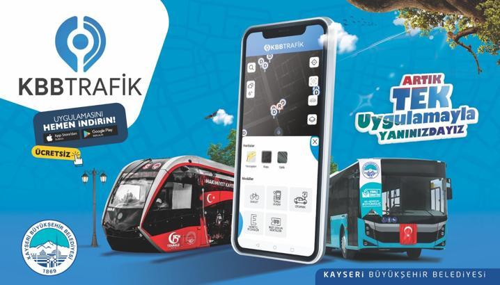 Kayseri Büyükşehir, KBB Trafik uygulamasını vatandaşlara tanıttı