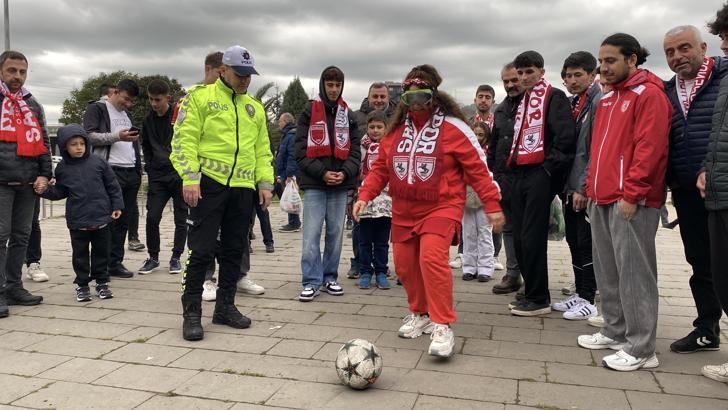 Samsun Emniyeti’nden Samsunspor - Galatasaray maçı öncesi alkol gözlüğü uygulaması