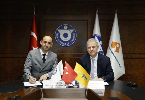 İZTO, PTT ile 'Yurt Dışı Kargo, Kurye Taşıma ve Teslim Sözleşmesi' imzaladı