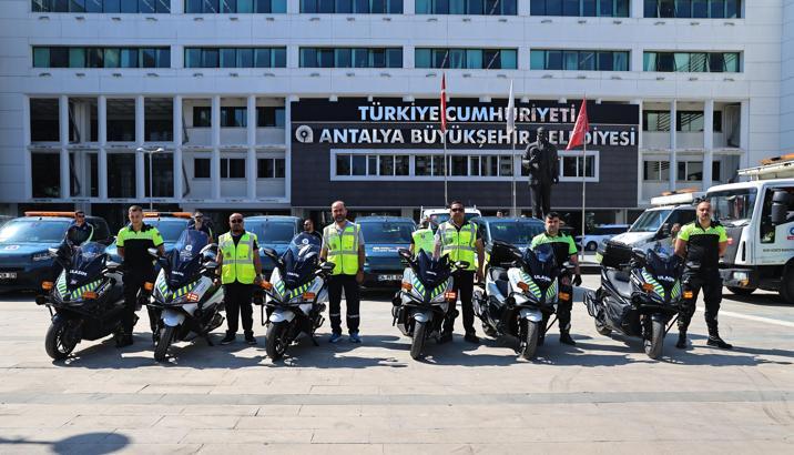 Büyükşehir ulaşımda motorize ekip kurdu
