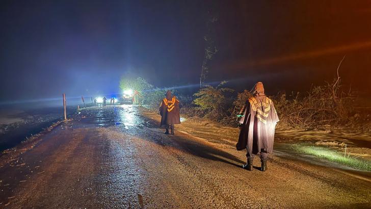 Tokat’ta sağanak ulaşımı aksattı