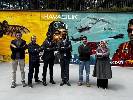 Ruanda'nın Ankara Büyükelçisi Ümraniye Bilim Merkezi’ni ziyaret etti