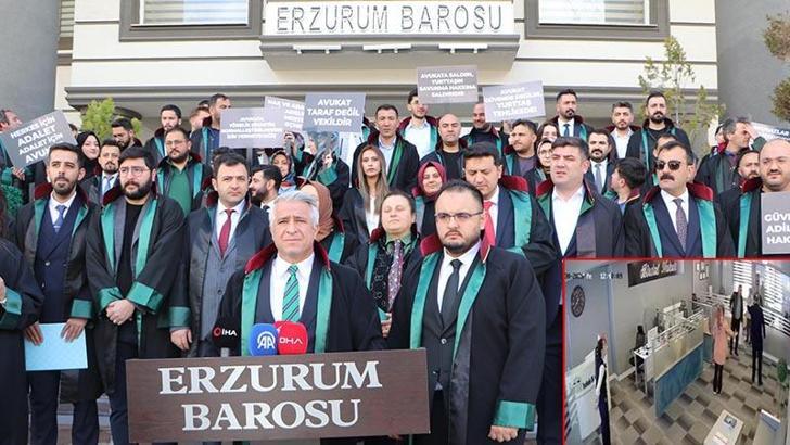 Bıçaklı saldırıya uğrayan avukat yara almadan kurtuldu; barodan destek açıklaması