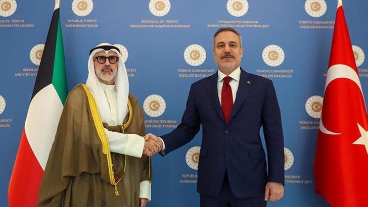 Bakan Fidan, Kuveytli mevkidaşı Al-Sabah bir araya geldi