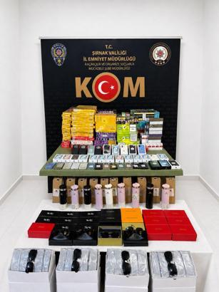 Şırnak’ta, polis ekiplerince düzenlenen kaçakçılık operasyonlarda 2 tutuklama