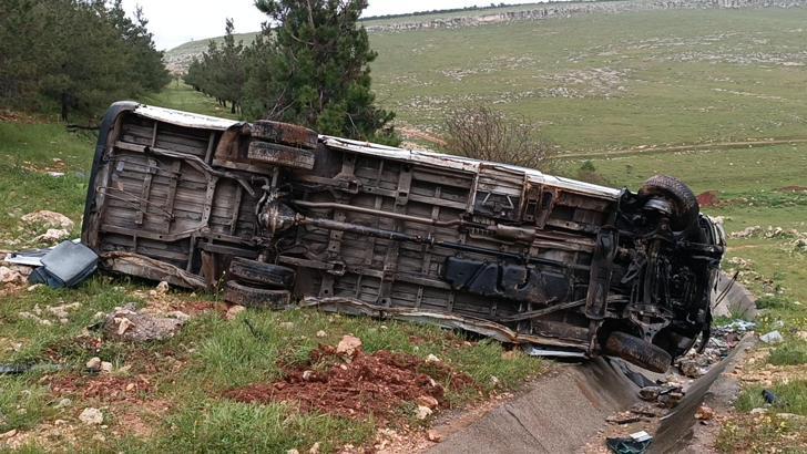 Gaziantep'te işçi servisi devrildi; 16 yaralı