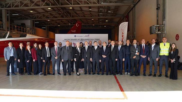 TUSAŞ ve GE Aerospace'den motor tedariki sözleşmesi