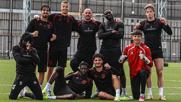 Samsunspor deplasmanda oynayacakları RAMS Başakşehir maçına hazırlanıyor
