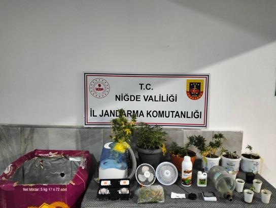 Ulukışla’da uyuşturucu operasyonu; 2 gözaltı