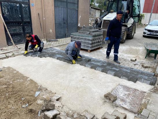 Gemlik Belediyesi Acil Müdahale Ekibi sahada