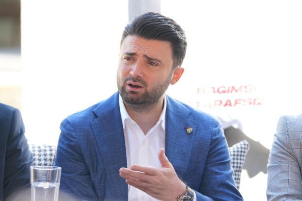 Bursaspor Başkanı Çelik: 1 yabancı oyuncu bitti, 2 oyuncu da bitme aşamasında