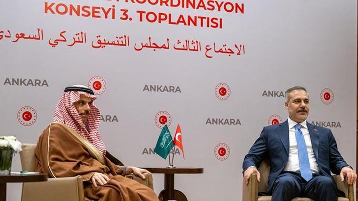Bakan Fidan, Suudi mevkidaşı Prens Faysal ile görüştü