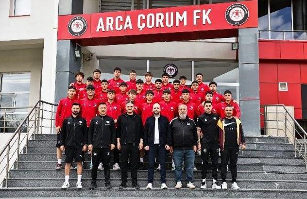 Arca Çorum FK U17 Takımı, son 8 hedefiyle Ankara yolcusu