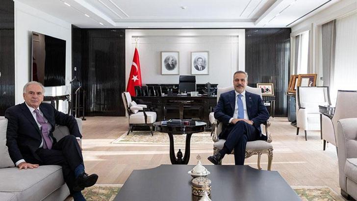 Bakan Fidan, BM Genel Sekreteri'nin Özel Temsilcisi Arnault ile görüştü