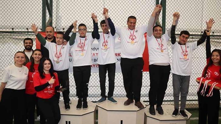 Malatya’da özel sporcular sahada iz bıraktı