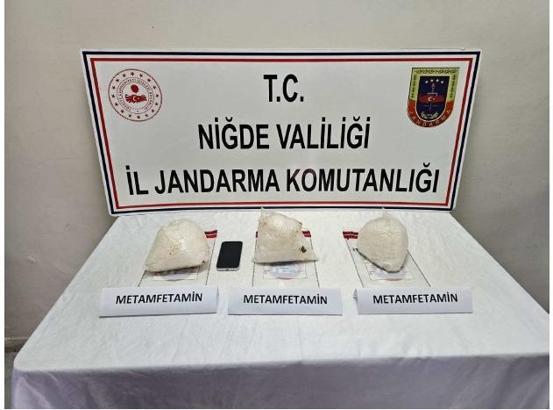 Bor'da uyuşturucu operasyonu