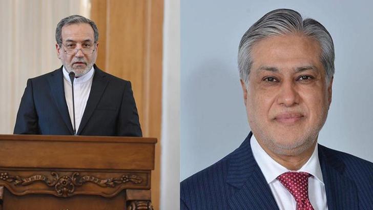 İran Dışişleri Bakanı Arakçi, Pakistanlı mevkidaşı Dar ile telefonda görüştü