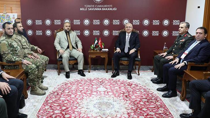 Milli Savunma Bakanı Yaşar Güler, Suriye Savunma Bakanı Tümgeneral Kasra ile görüştü