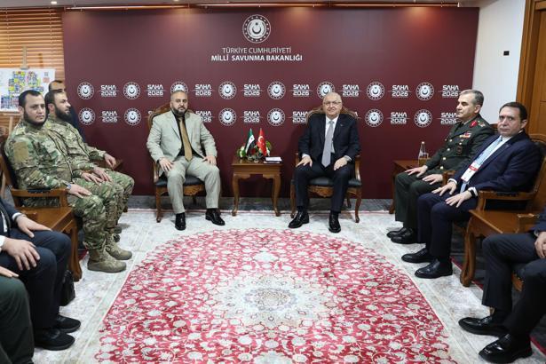 Milli Savunma Bakanı Yaşar Güler, Suriye Savunma Bakanı Tümgeneral Kasra ile görüştü